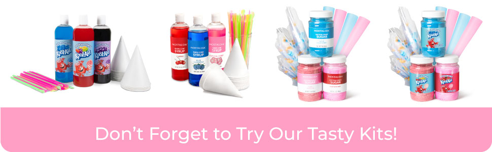 Nostalgia Sweets & Treats snow cone makers cotton candy machines