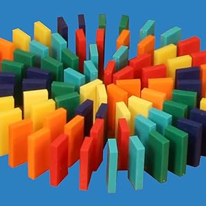 Bulk Dominoes Master Builder Kit spiral trick