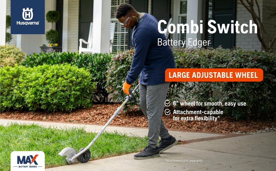 Combi Switch with edger attachment