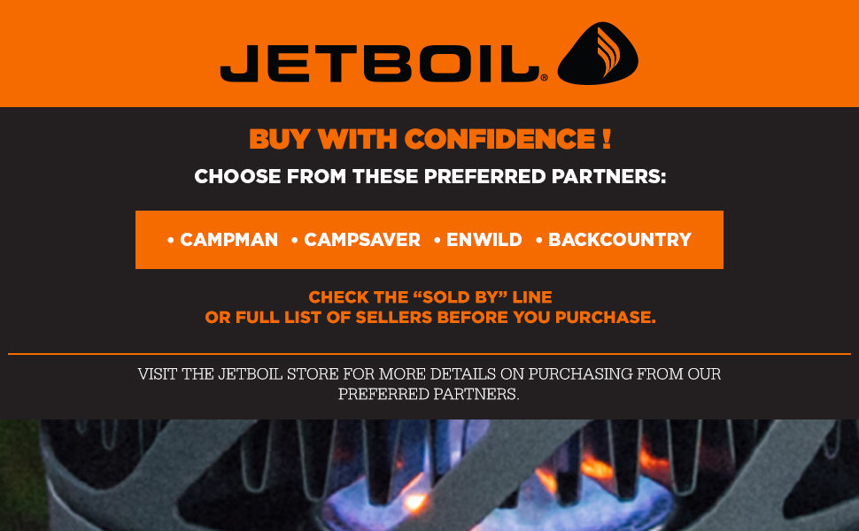 Jetboil Authorized Sellers