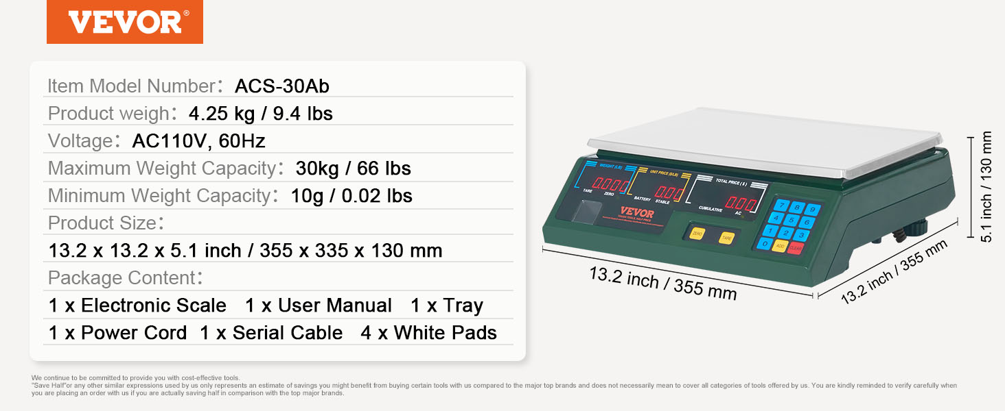 Digital Food Scale