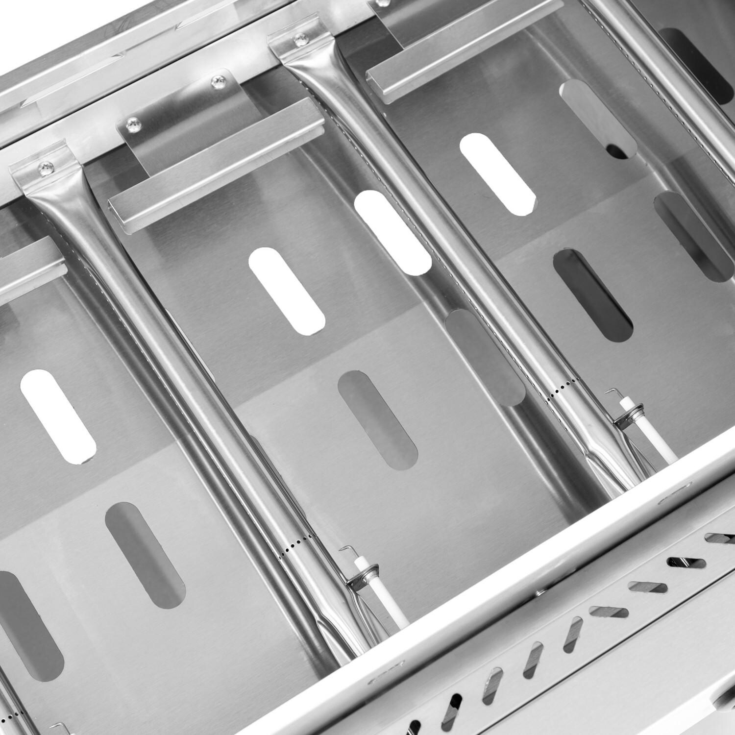 Powerful Stainless Steel Burners