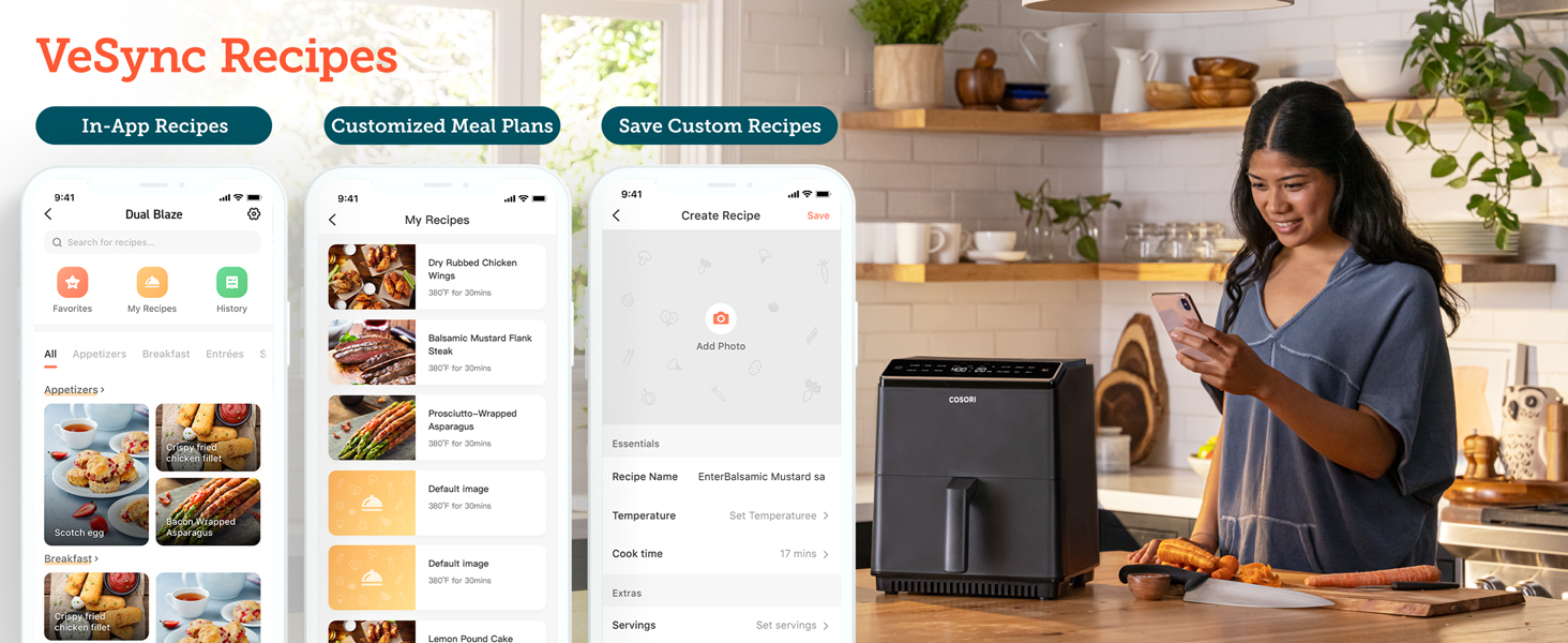 smart air fryer