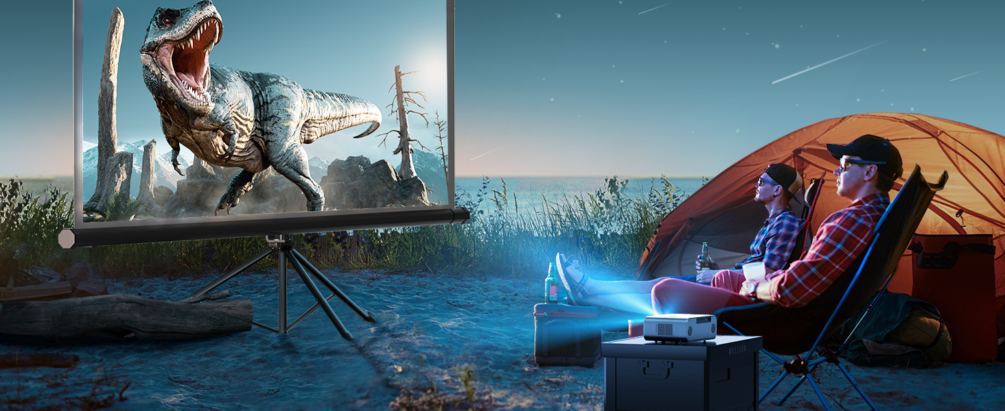 outdoor projector