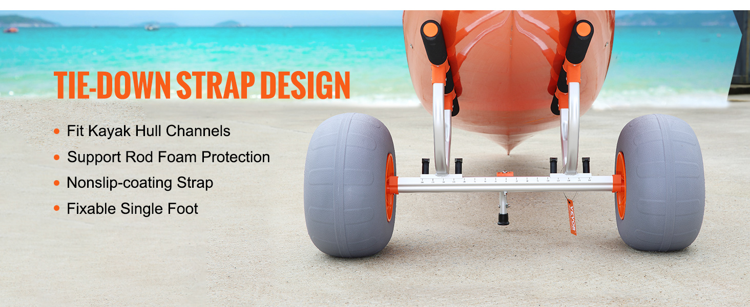 heavy duty kayak trailer