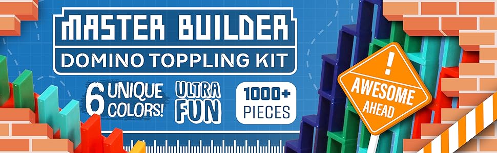 Bulk Dominoes Master Builder Kit