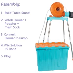 foam fun assembly