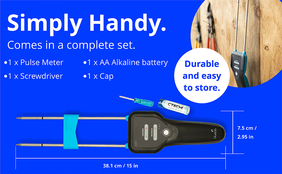Accurate  Data, Metpulse, Bluelab, pH Meter, Hydroponics, pH Pen Meter, Pulse meter