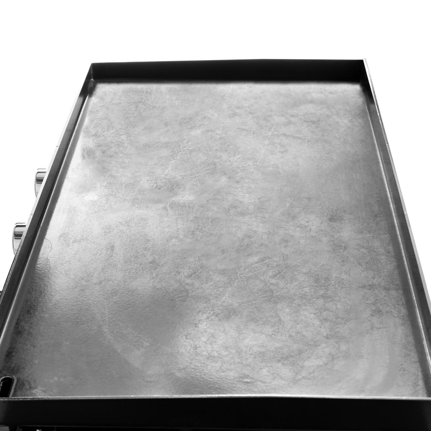 Non-stick Porcelain Coated Cooking Surface