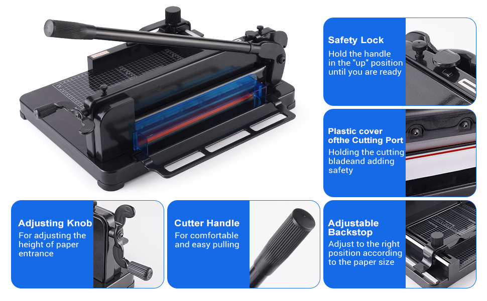 Guillotinas para cortar papel 400 Sheets Papers