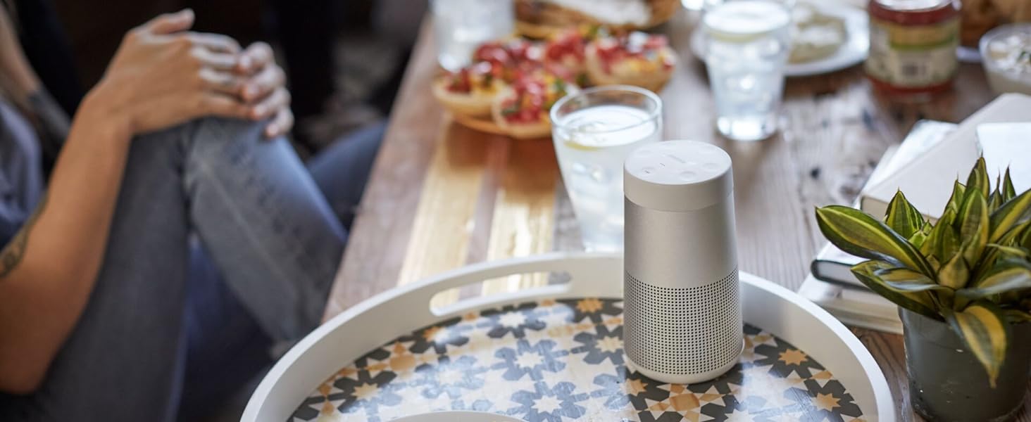 soundlink revolve, portable speaker, bluetooth speaker