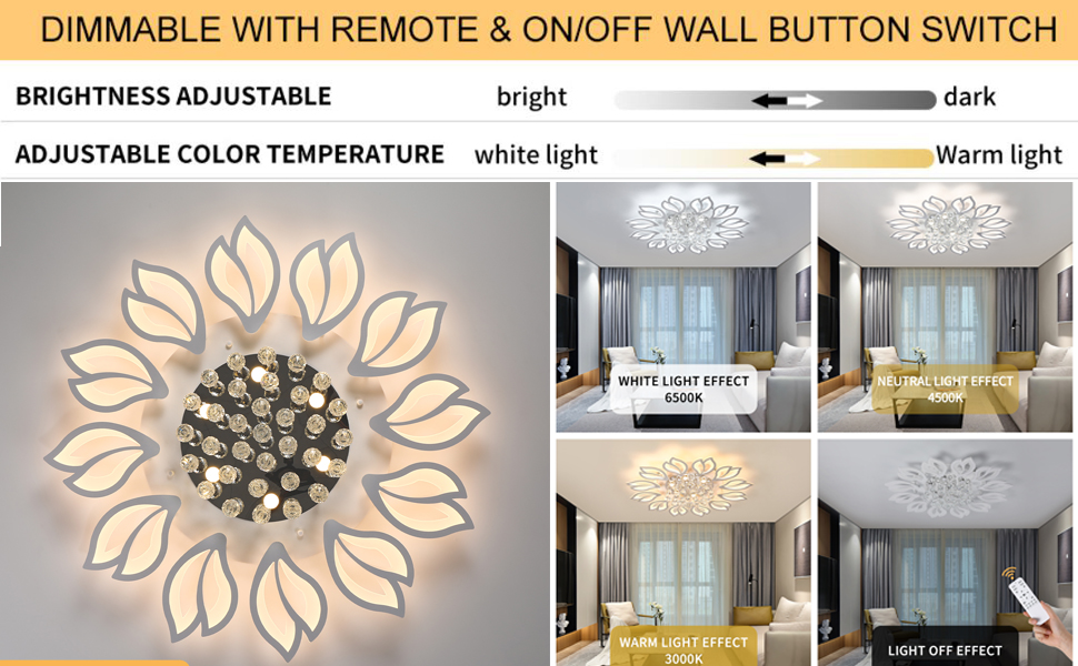 bedroom led lights for ceiling