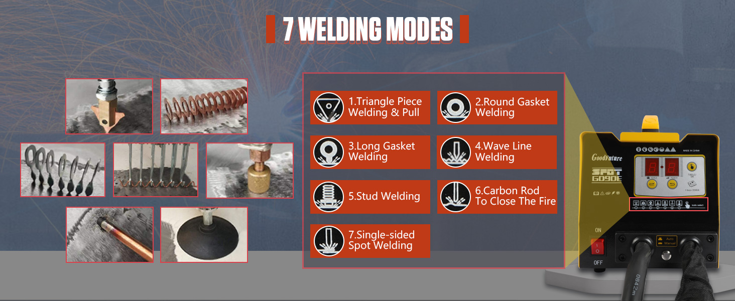 stud welder dent puller kit spot machine car body repair welding automatic auto spotter 110v 220v
