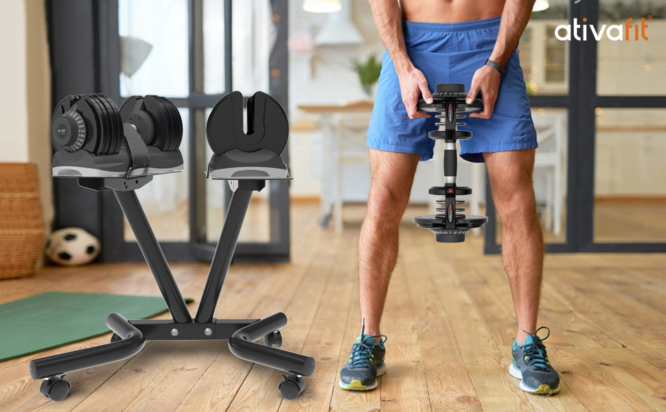 dumbbell stand