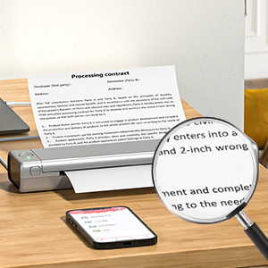 inkless printer portable printer wireless for travel