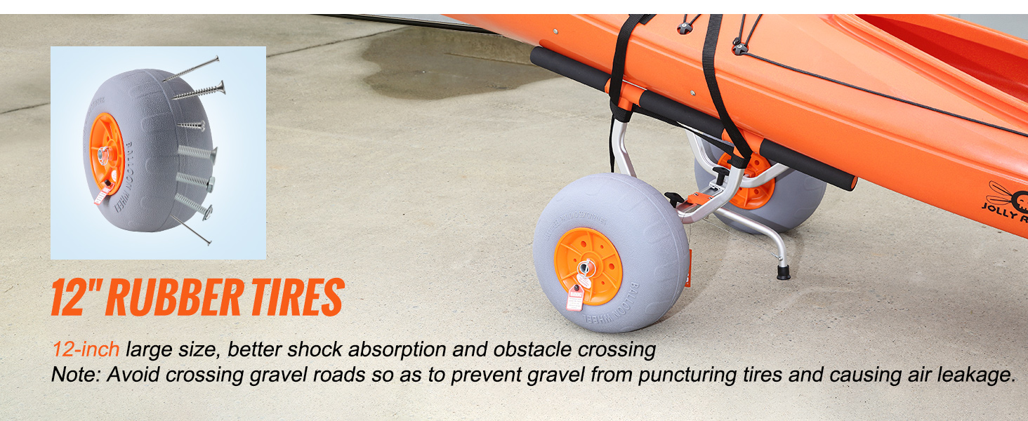 heavy duty kayak cart