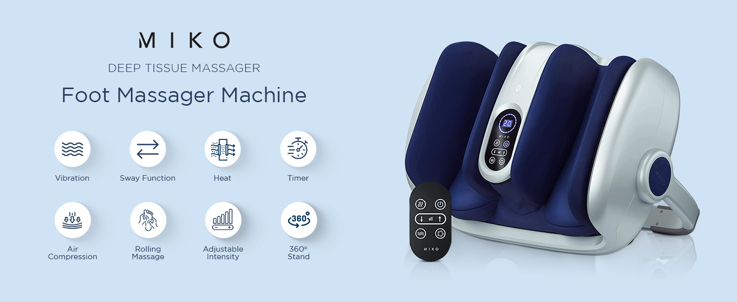 Miko foot massager A+ header