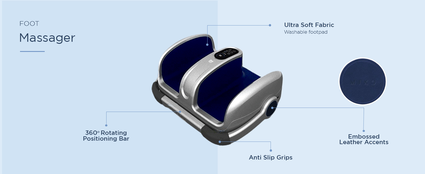 foot massager features - miko