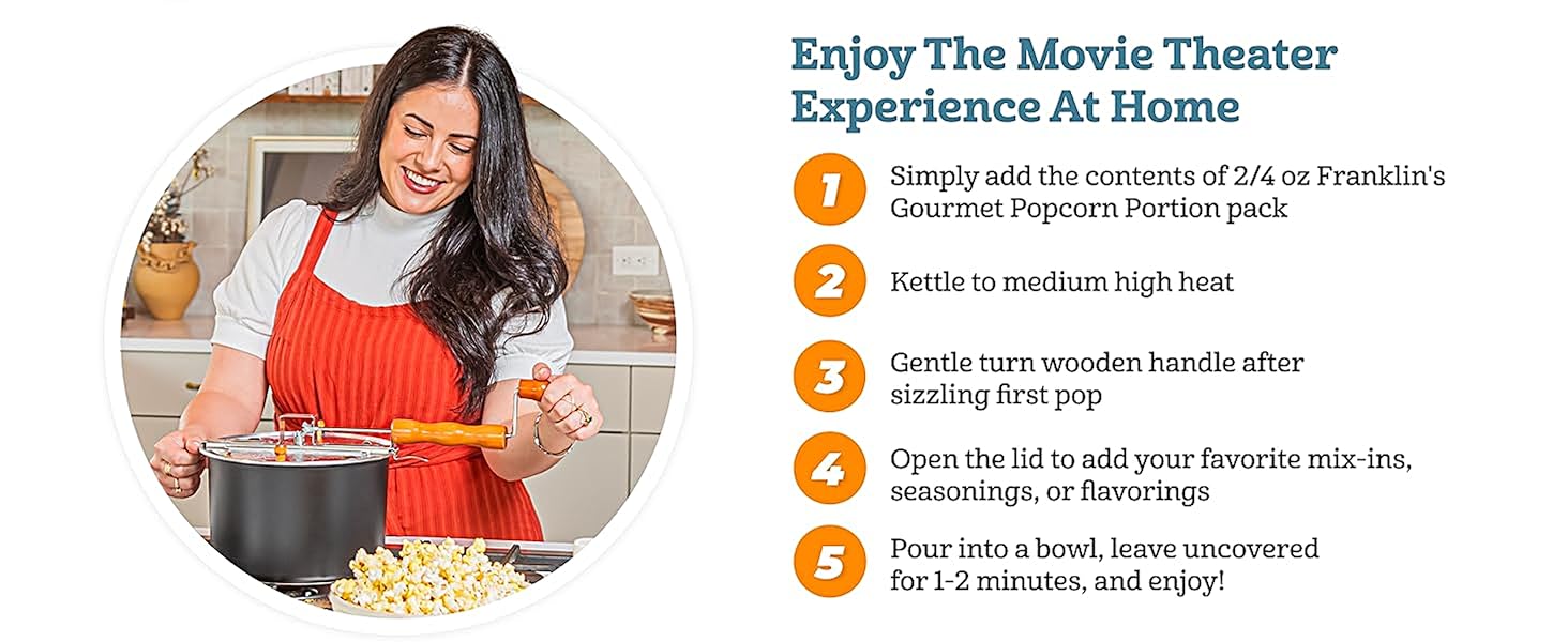 Enjoy the movie theater experience at home