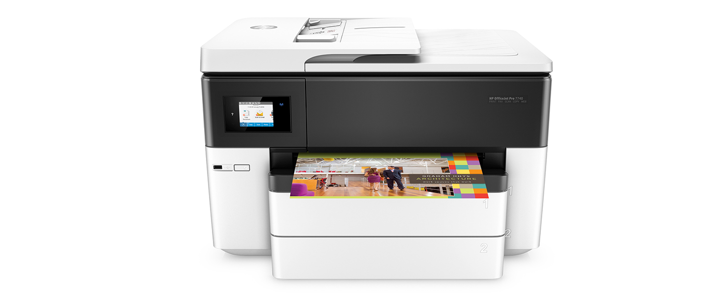 print copy scan fax ADF mobile printing touchscreen paper capacity
